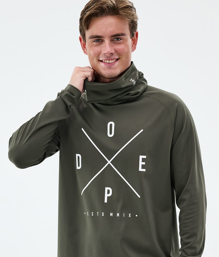 Dope Snuggle Kerrastopaita Miehet 2X-Up Olive Green, Kuva 2 / 7