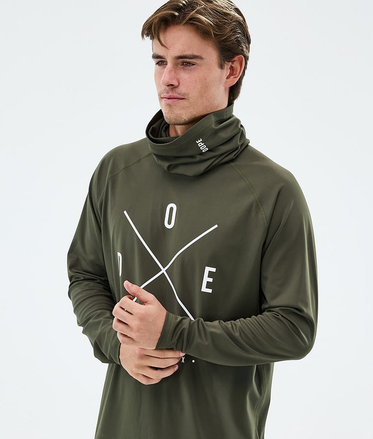 Dope Snuggle Kerrastopaita Miehet 2X-Up Olive Green, Kuva 2 / 7