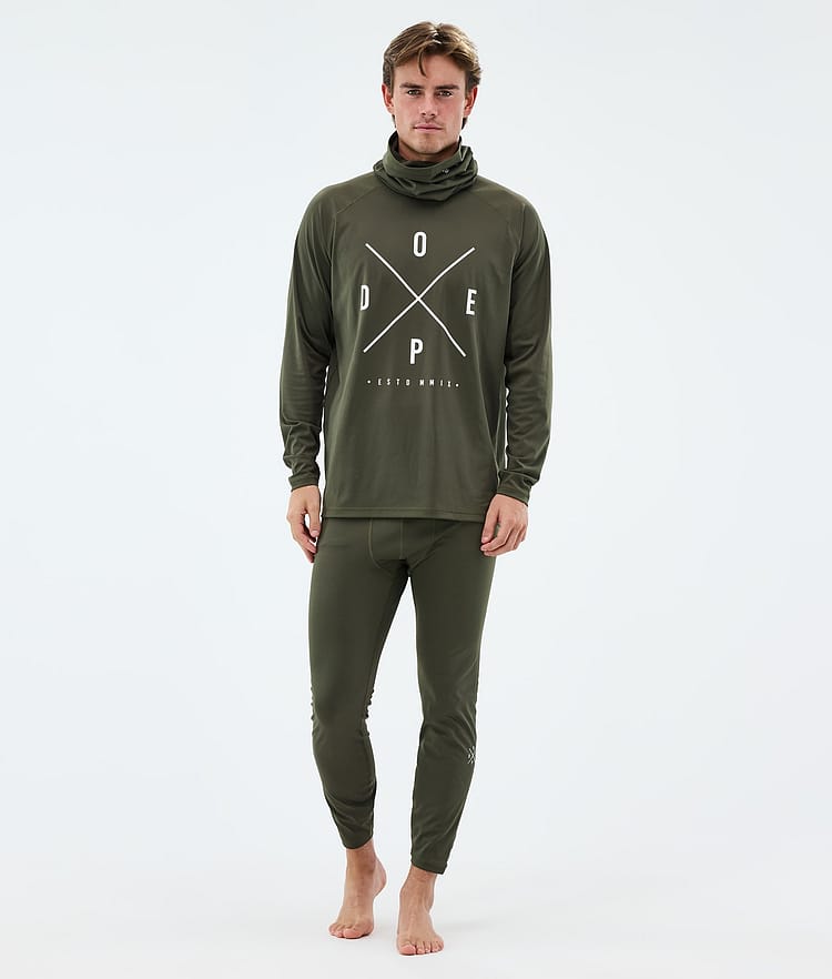 Dope Snuggle Kerrastopaita Miehet 2X-Up Olive Green, Kuva 3 / 7