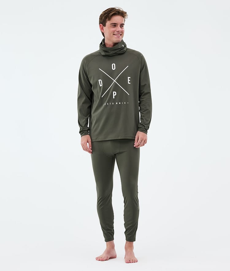 Dope Snuggle Kerrastopaita Miehet 2X-Up Olive Green, Kuva 3 / 7