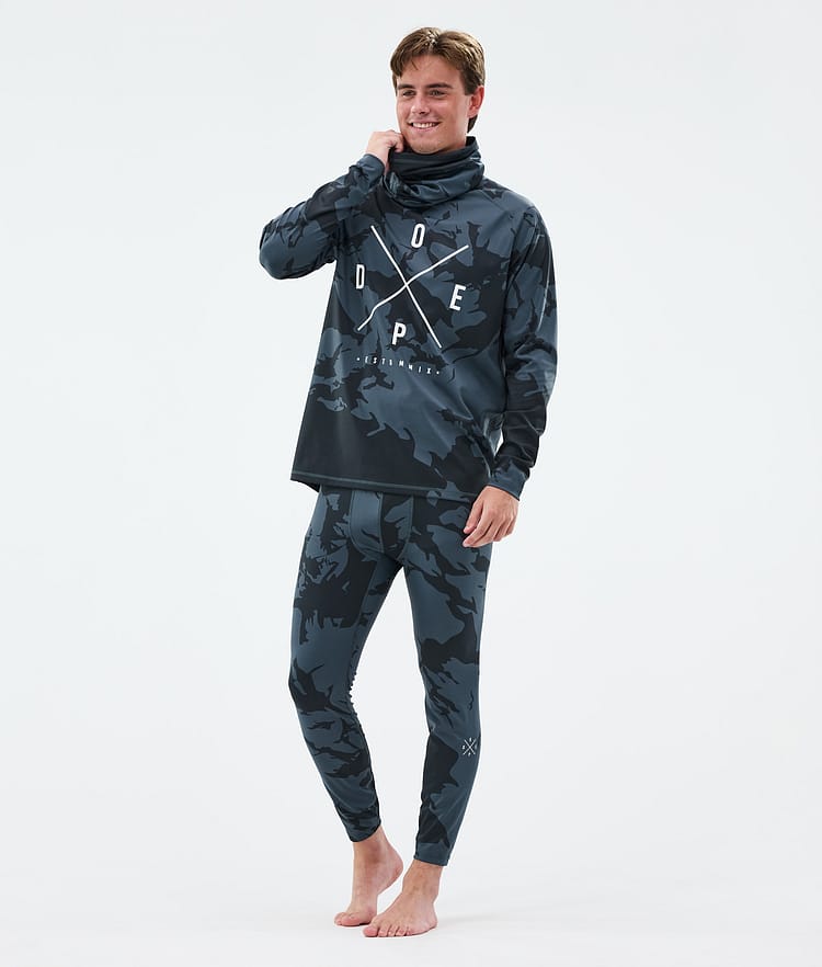 Dope Snuggle Kerrastohousut Miehet 2X-Up Metal Blue Camo, Kuva 3 / 7