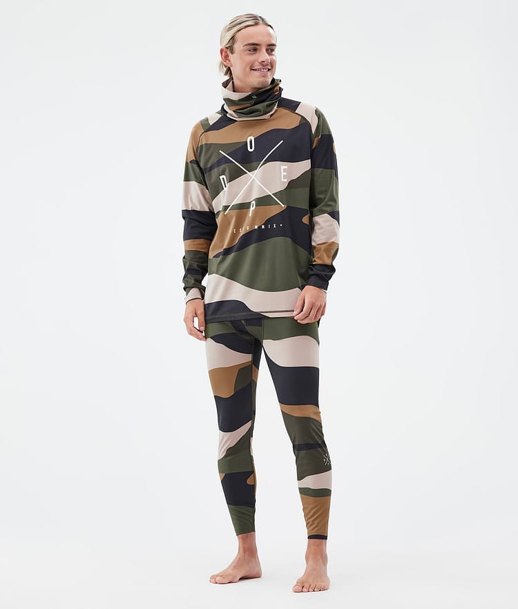Dope Snuggle Kerrastohousut Miehet 2X-Up Shards Gold Green, Kuva 3 / 7