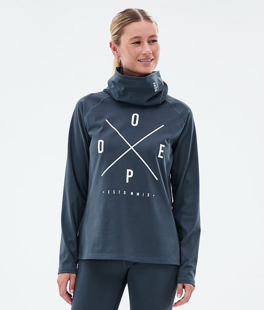 Dope Snuggle W Kerrastopaita Naiset 2X-Up Metal Blue