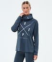 Dope Snuggle W Kerrastopaita Naiset 2X-Up Metal Blue