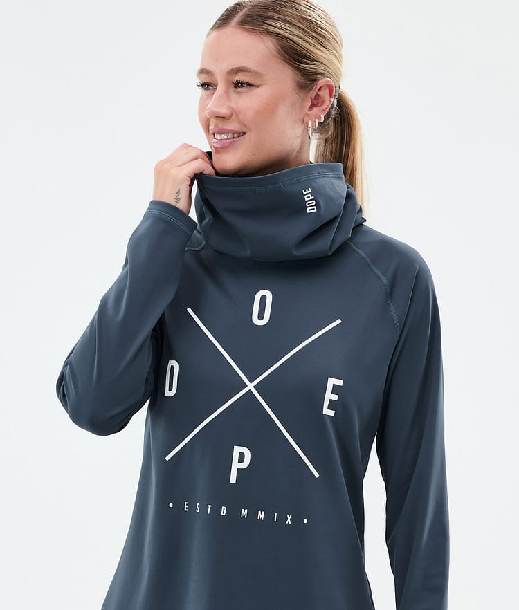 Dope Snuggle W Kerrastopaita Naiset 2X-Up Metal Blue, Kuva 2 / 7
