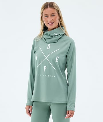 Dope Snuggle W Kerrastopaita 2X-Up Faded Green