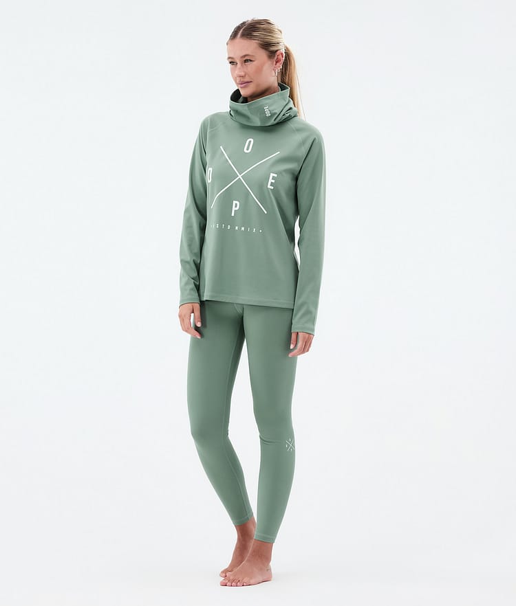 Dope Snuggle W Kerrastopaita Naiset 2X-Up Faded Green, Kuva 3 / 7