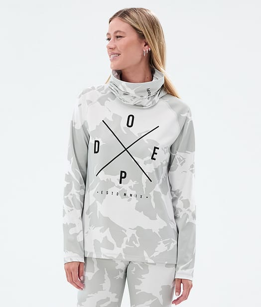 Dope Snuggle W Kerrastopaita Naiset 2X-Up Grey Camo