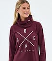 Dope Snuggle W Kerrastopaita Naiset 2X-Up Burgundy