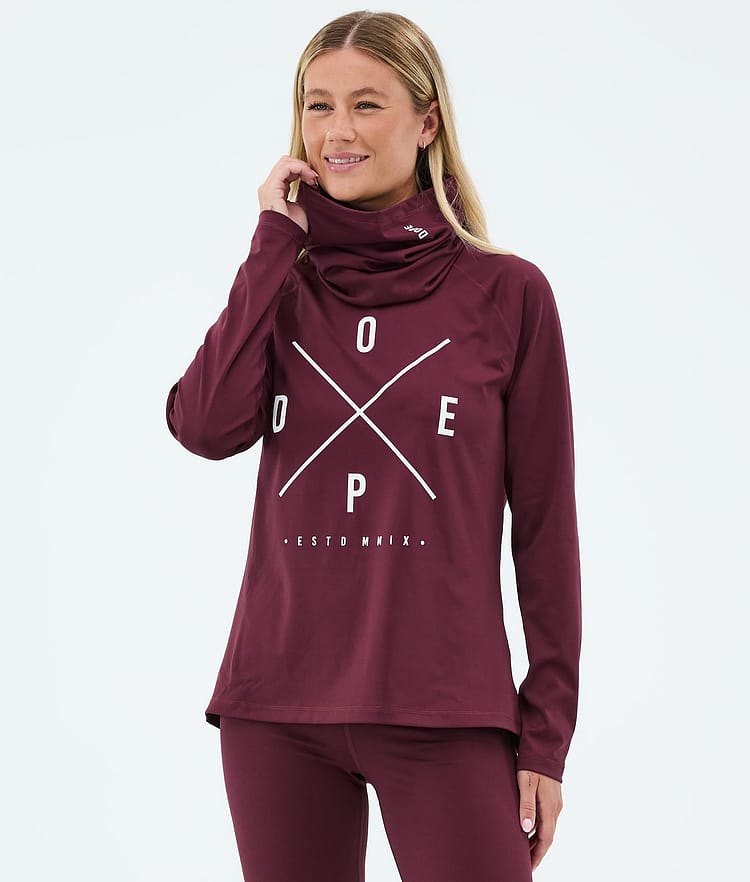 Dope Snuggle W Kerrastopaita Naiset 2X-Up Burgundy, Image 2 of 7