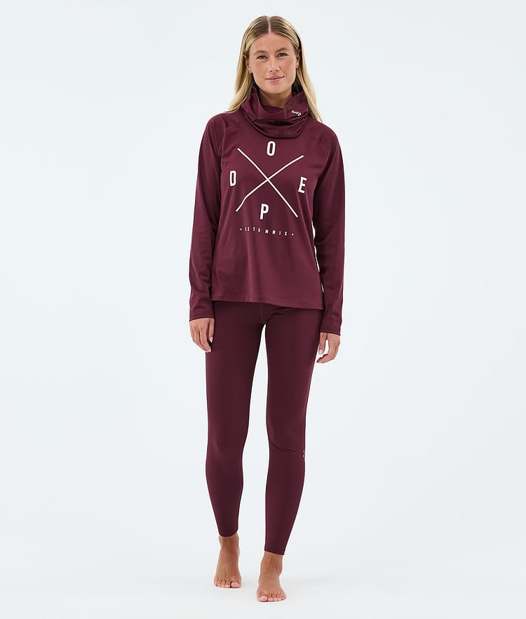 Dope Snuggle W Kerrastopaita Naiset 2X-Up Burgundy, Image 3 of 7