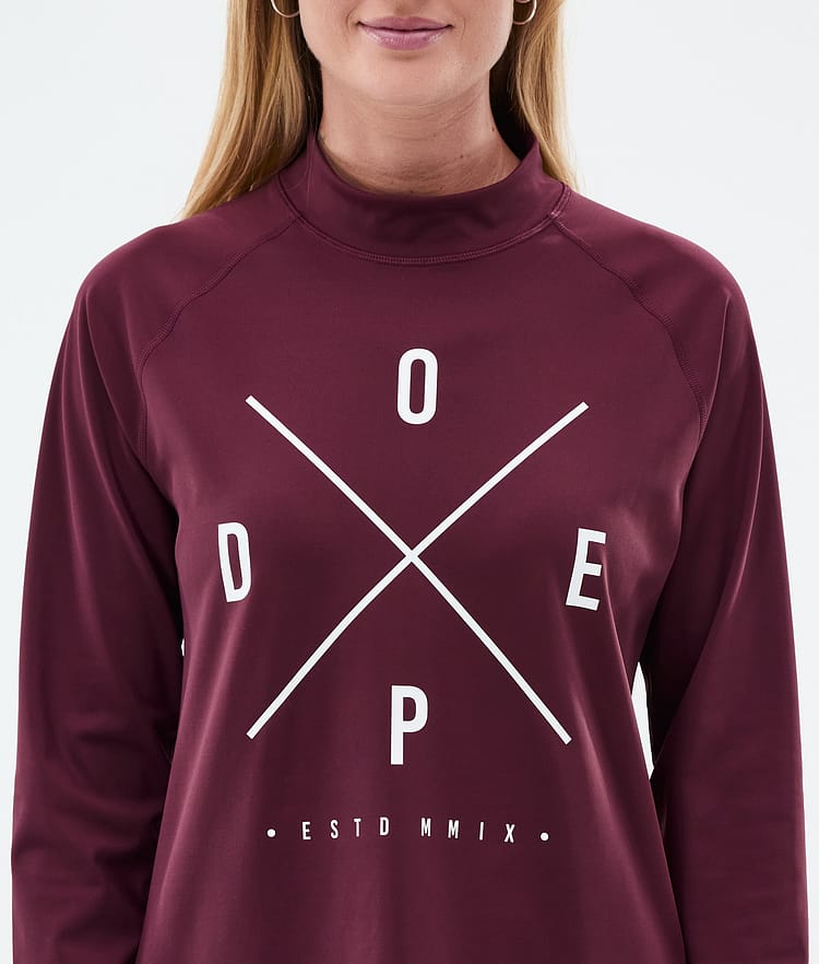 Dope Snuggle W Kerrastopaita Naiset 2X-Up Burgundy, Kuva 6 / 7
