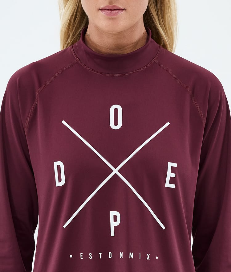 Dope Snuggle W Kerrastopaita Naiset 2X-Up Burgundy, Image 6 of 7