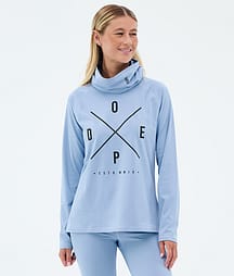 Dope Snuggle W Kerrastopaita Naiset 2X-Up Light Blue