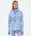 Dope Snuggle W Kerrastopaita Naiset 2X-Up Light Blue