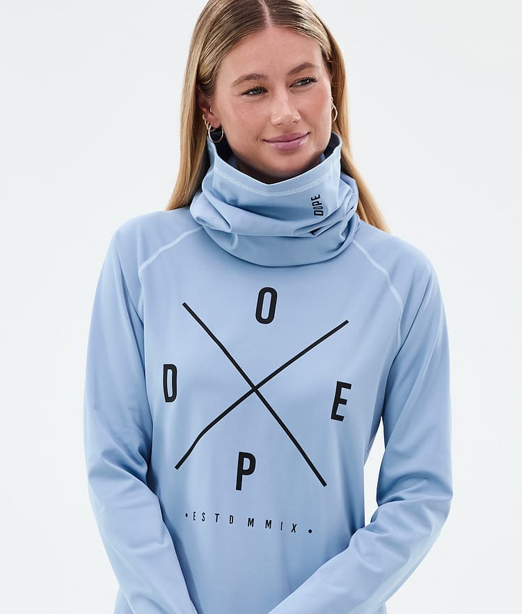 Dope Snuggle W Kerrastopaita Naiset 2X-Up Light Blue, Kuva 2 / 7