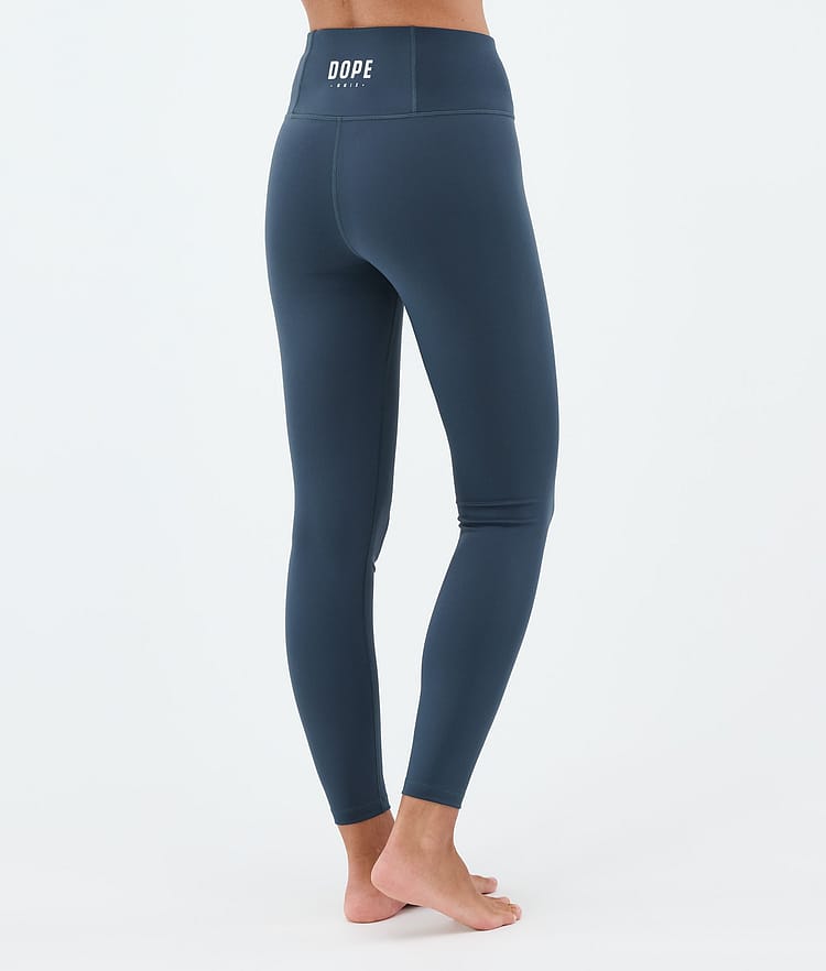 Dope Snuggle W Kerrastohousut Naiset 2X-Up Metal Blue, Image 2 of 7