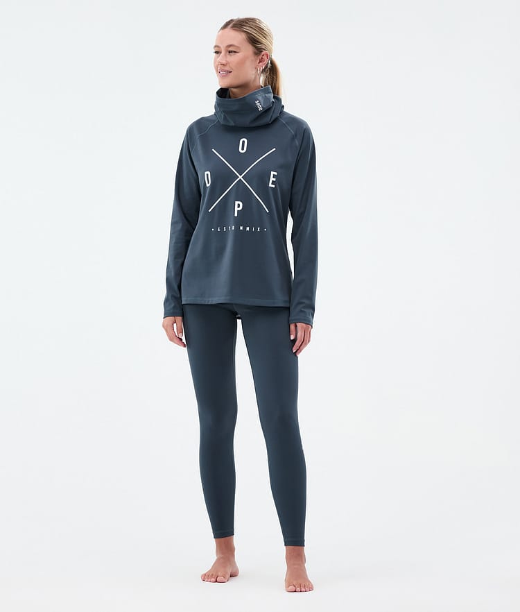 Dope Snuggle W Kerrastohousut Naiset 2X-Up Metal Blue, Kuva 3 / 7