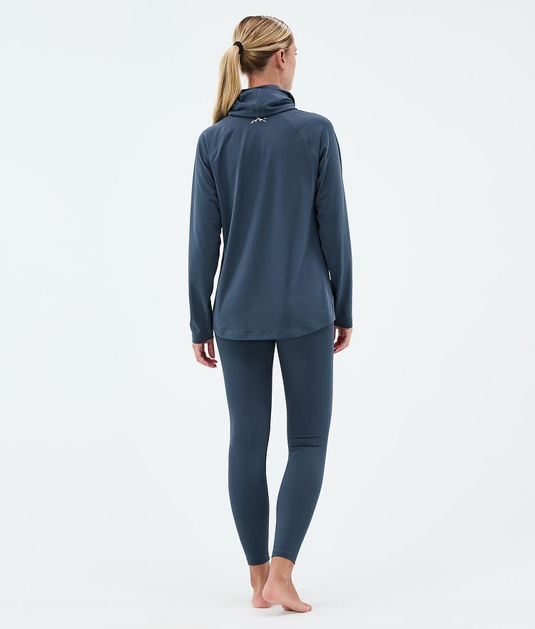 Dope Snuggle W Kerrastohousut Naiset 2X-Up Metal Blue, Image 4 of 7
