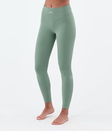 Dope Snuggle W Kerrastohousut Naiset 2X-Up Faded Green