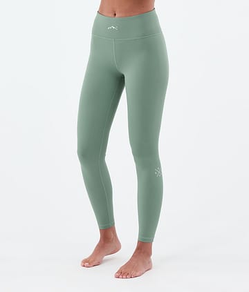 Dope Snuggle W Kerrastohousut Naiset 2X-Up Faded Green