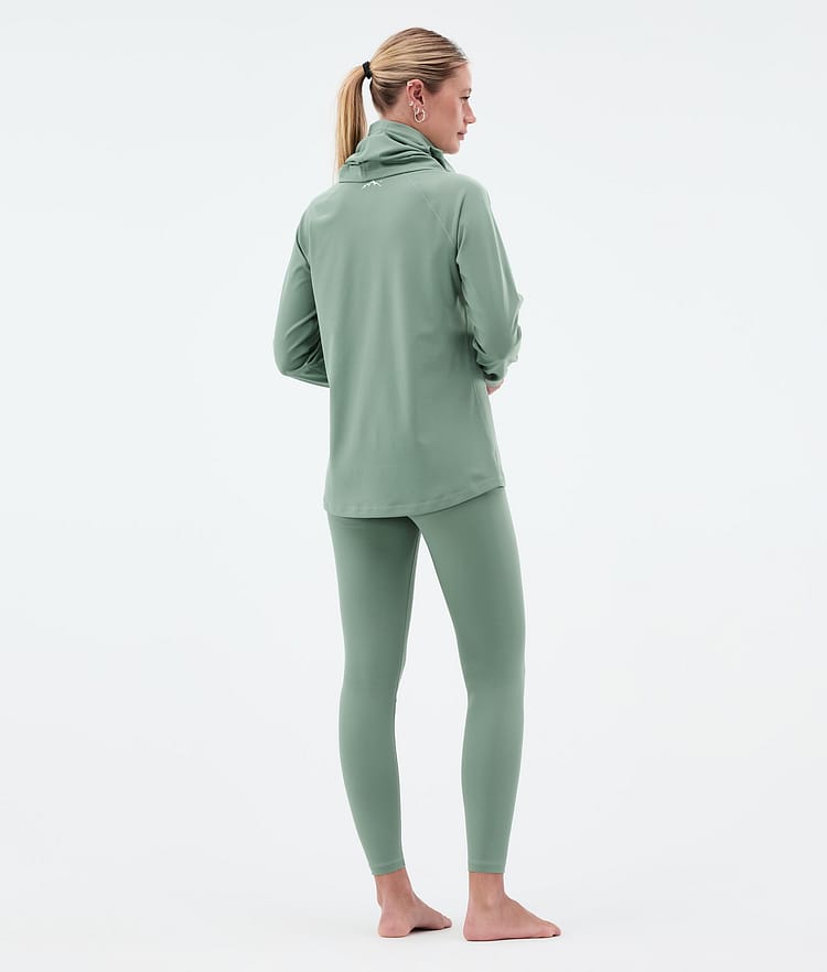 Dope Snuggle W Kerrastohousut Naiset 2X-Up Faded Green, Kuva 4 / 7