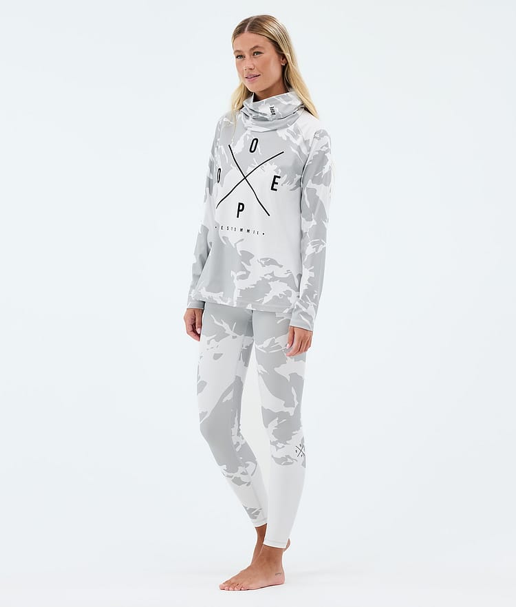 Dope Snuggle W Kerrastohousut Naiset 2X-Up Grey Camo, Image 3 of 7