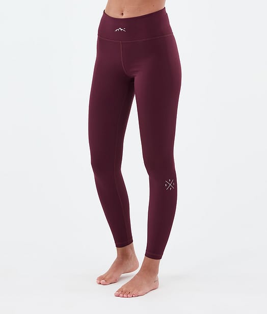 Dope Snuggle W Kerrastohousut Naiset 2X-Up Burgundy
