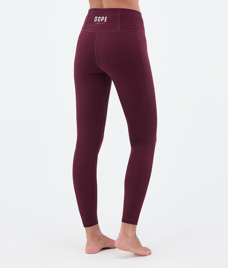 Dope Snuggle W Kerrastohousut Naiset 2X-Up Burgundy, Kuva 2 / 7