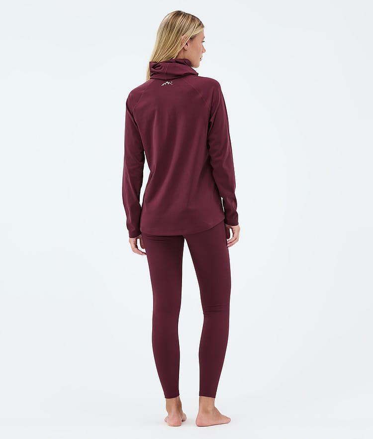 Dope Snuggle W Kerrastohousut Naiset 2X-Up Burgundy, Image 4 of 7