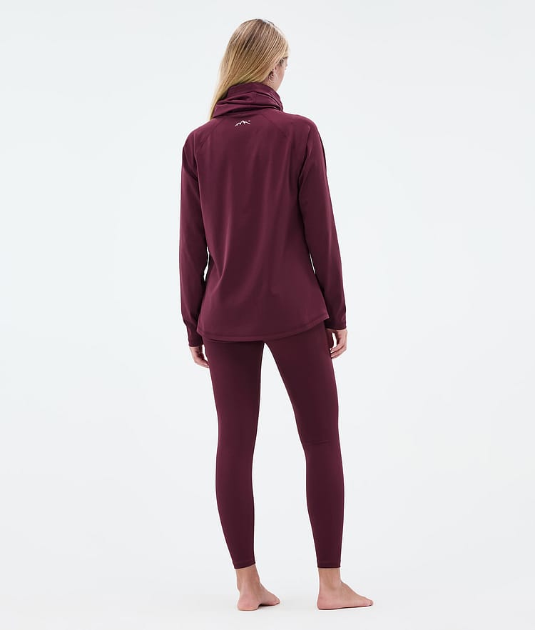 Dope Snuggle W Kerrastohousut Naiset 2X-Up Burgundy, Kuva 4 / 7