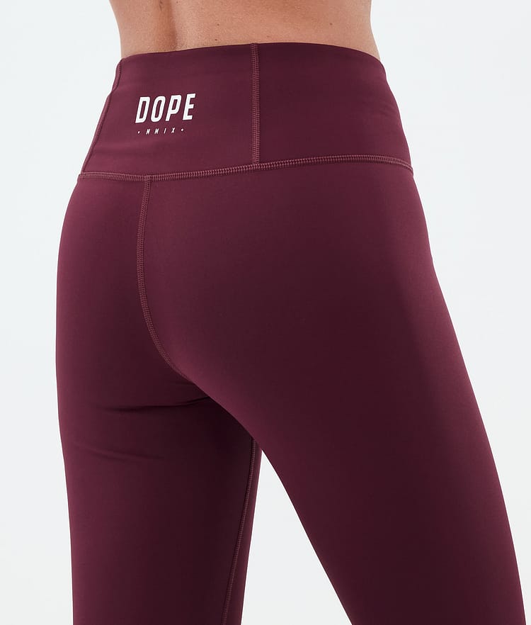 Dope Snuggle W Kerrastohousut Naiset 2X-Up Burgundy, Kuva 6 / 7