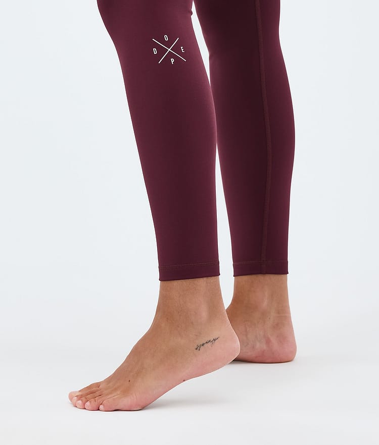 Dope Snuggle W Kerrastohousut Naiset 2X-Up Burgundy, Image 7 of 7