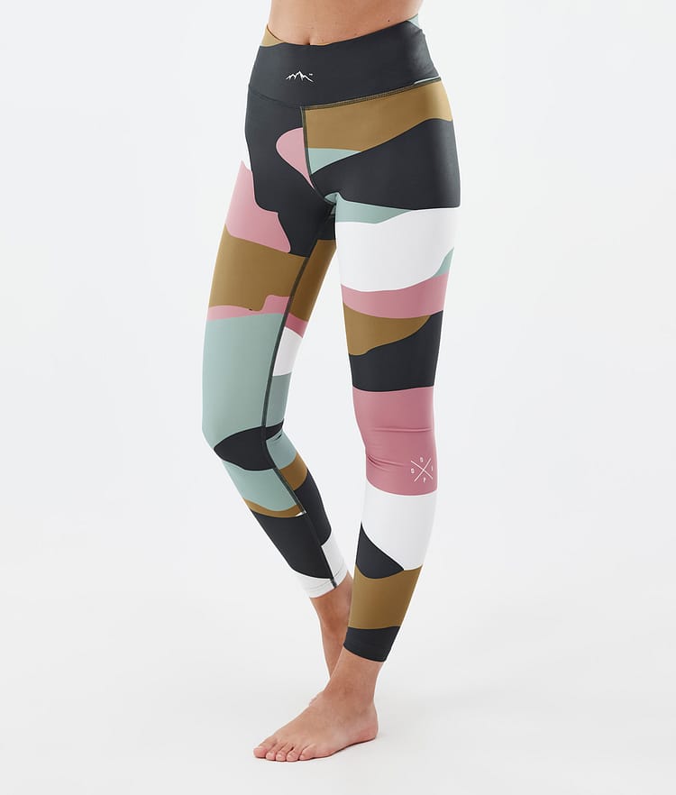 Dope Snuggle W Kerrastohousut Naiset 2X-Up Shards Gold Muted Pink, Kuva 1 / 7