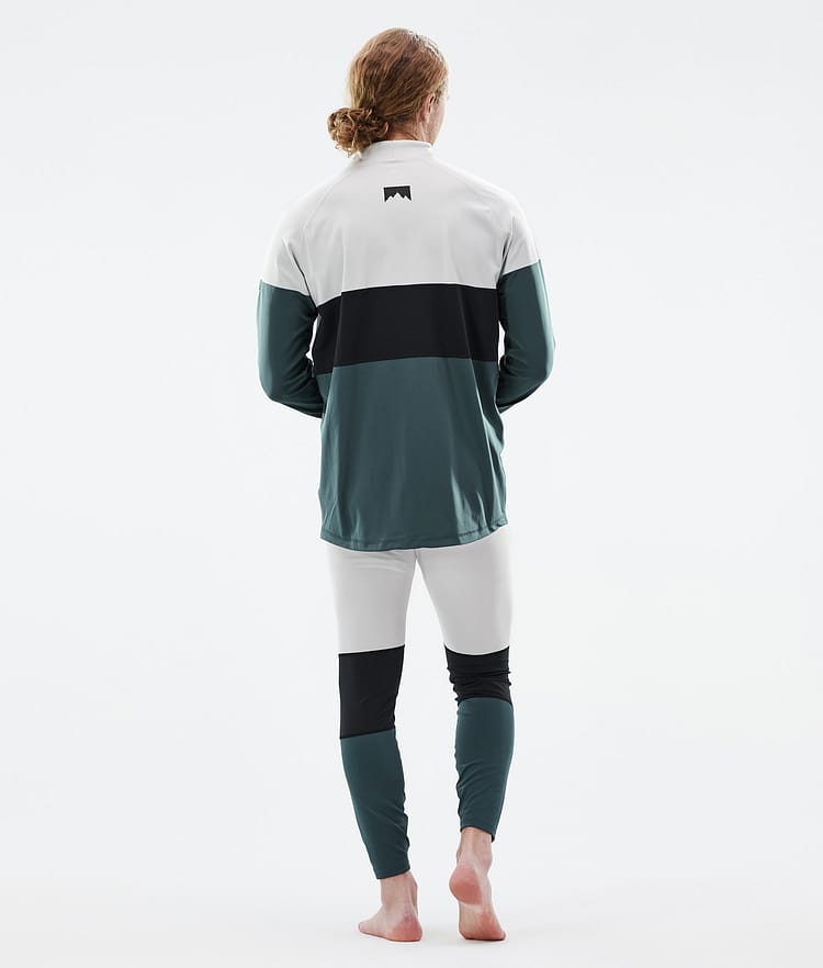 Montec Alpha Kerrastopaita Miehet Light Grey/Black/Dark Atlantic, Kuva 4 / 5