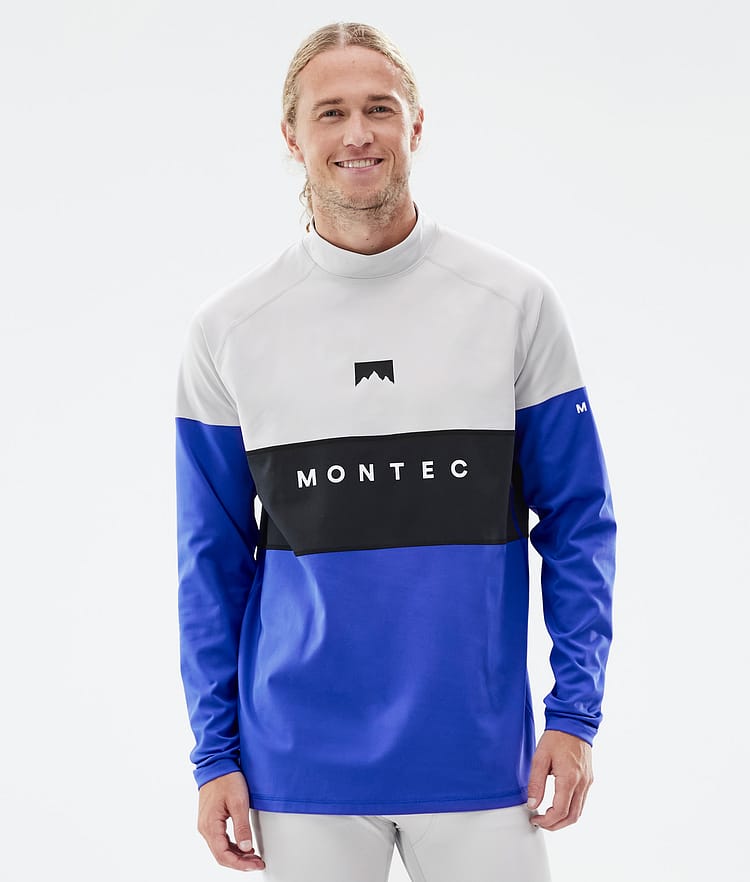Montec Alpha Kerrastopaita Miehet Light Grey/Black/Cobalt Blue, Kuva 1 / 6