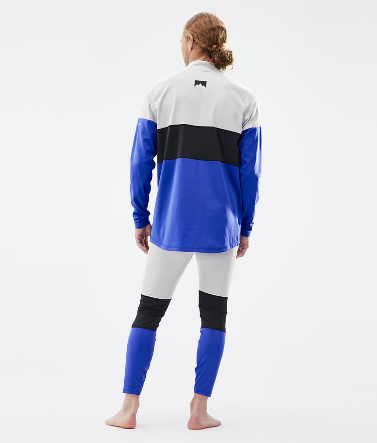 Montec Alpha Kerrastopaita Miehet Light Grey/Black/Cobalt Blue, Kuva 4 / 6