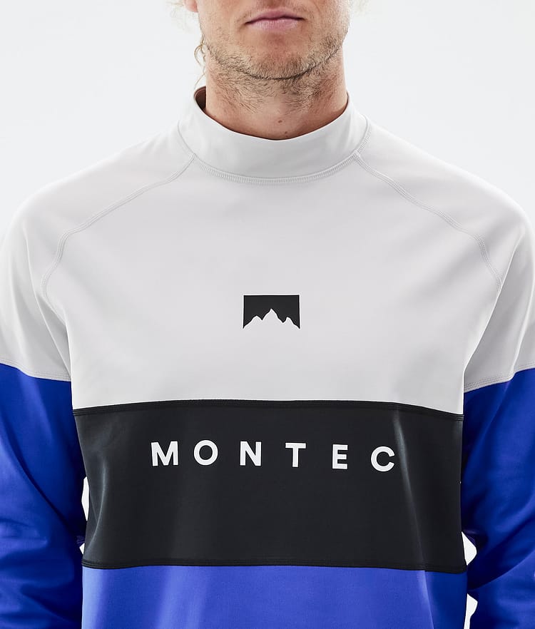 Montec Alpha Kerrastopaita Miehet Light Grey/Black/Cobalt Blue, Kuva 6 / 6