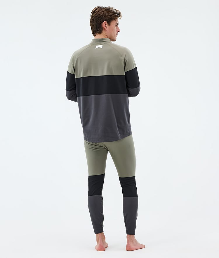 Montec Alpha Kerrastohousut Miehet Greenish/Black/Phantom, Kuva 4 / 7