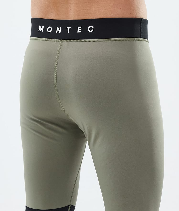 Montec Alpha Kerrastohousut Miehet Greenish/Black/Phantom, Kuva 6 / 7