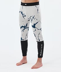 Montec Alpha Kerrastohousut Miehet Ice/Black