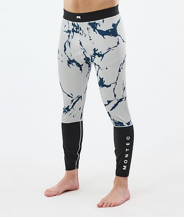 Montec Alpha Kerrastohousut Miehet Ice/Black