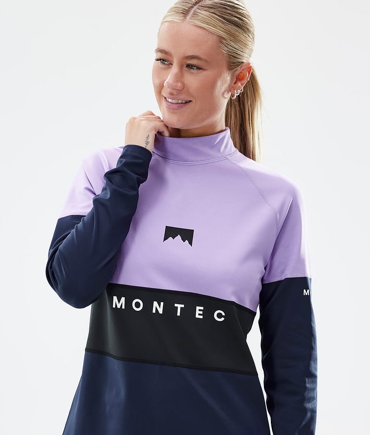 Montec Alpha W Kerrastopaita Naiset Faded Violet/Black/Dark Blue