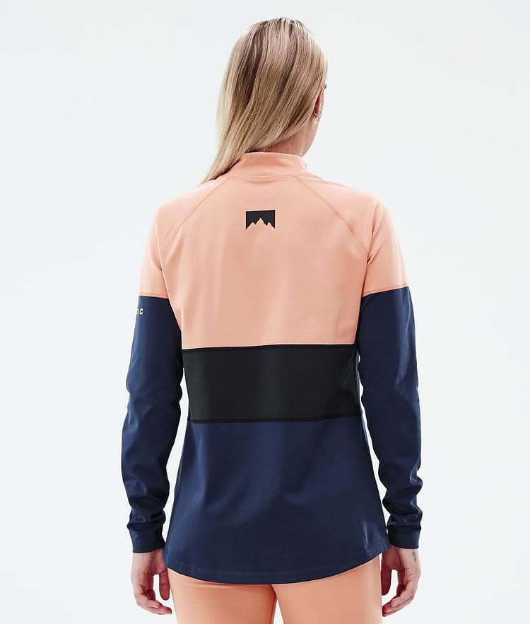 Montec Alpha W Kerrastopaita Naiset Faded Peach/Black/Dark Blue