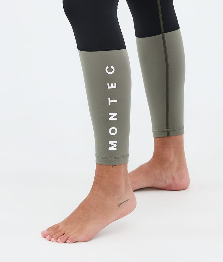 Montec Alpha W Kerrastohousut Naiset Olive Green/Black/Greenish, Kuva 7 / 7