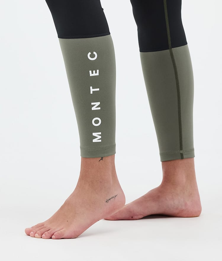 Montec Alpha W Kerrastohousut Naiset Olive Green/Black/Greenish, Kuva 7 / 7