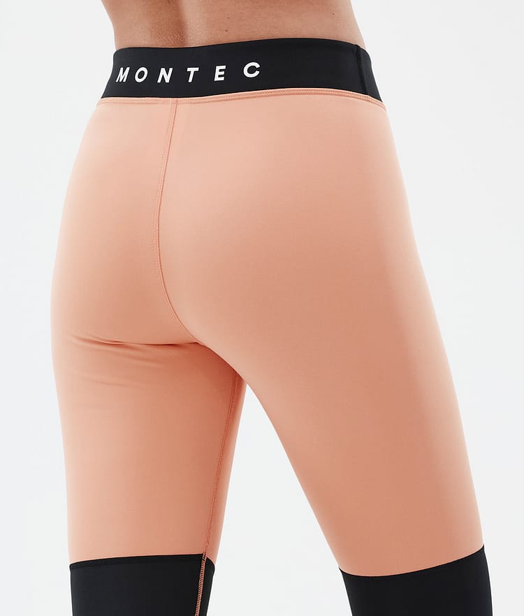 Montec Alpha W Kerrastohousut Naiset Faded Peach/Black/Dark Blue, Kuva 6 / 7