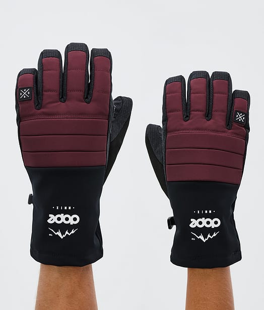 Dope Ace 24 Lasketteluhanskat Burgundy