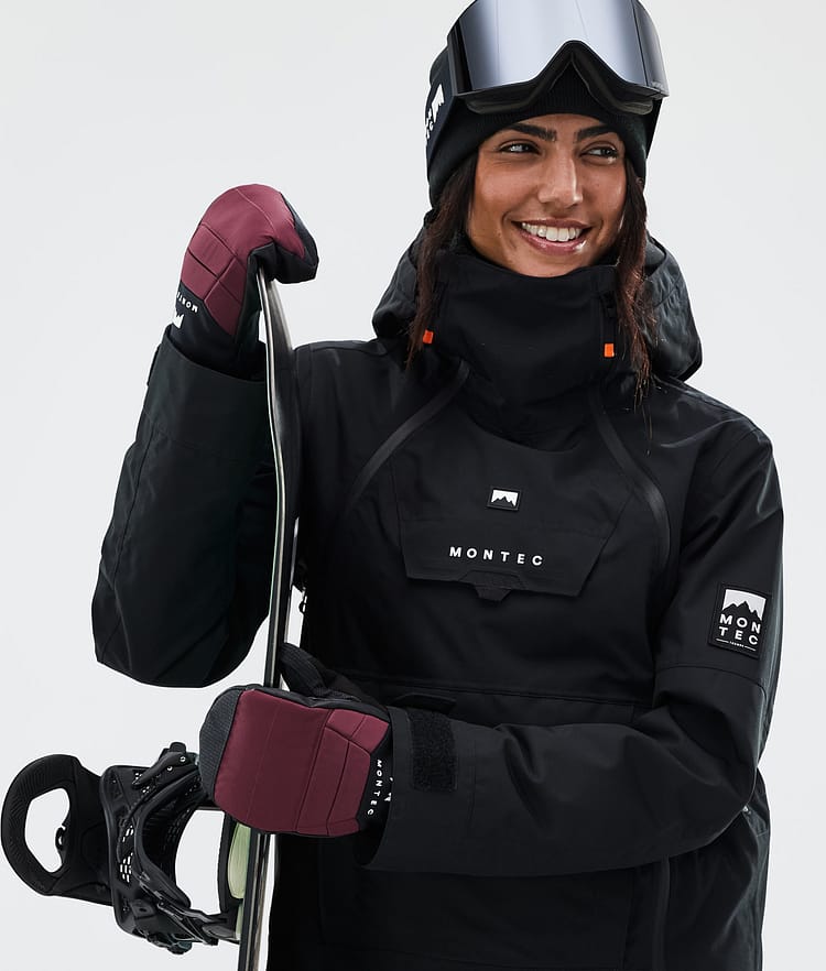 Montec Kilo 2024 Hanskat Burgundy, Kuva 3 / 5