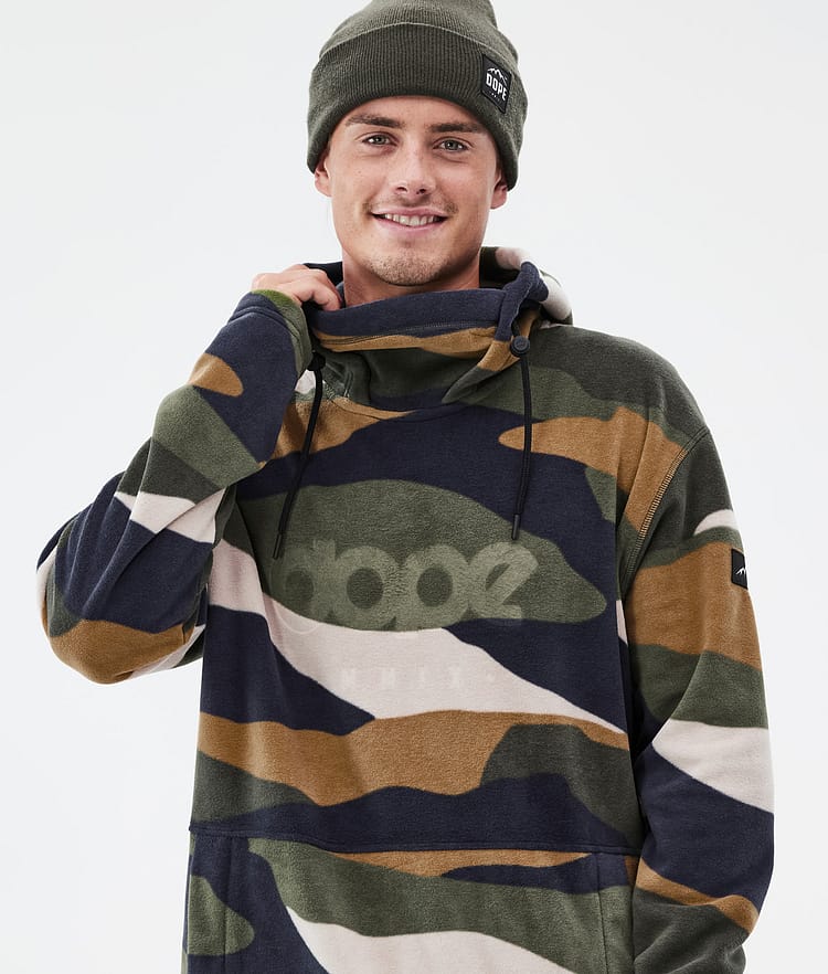 Dope Cozy II Fleecehuppari Miehet Shards Gold Green, Kuva 2 / 7